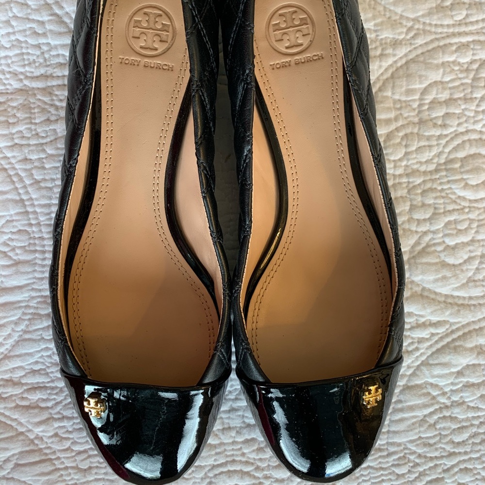 Tory Burch leather ballet flats